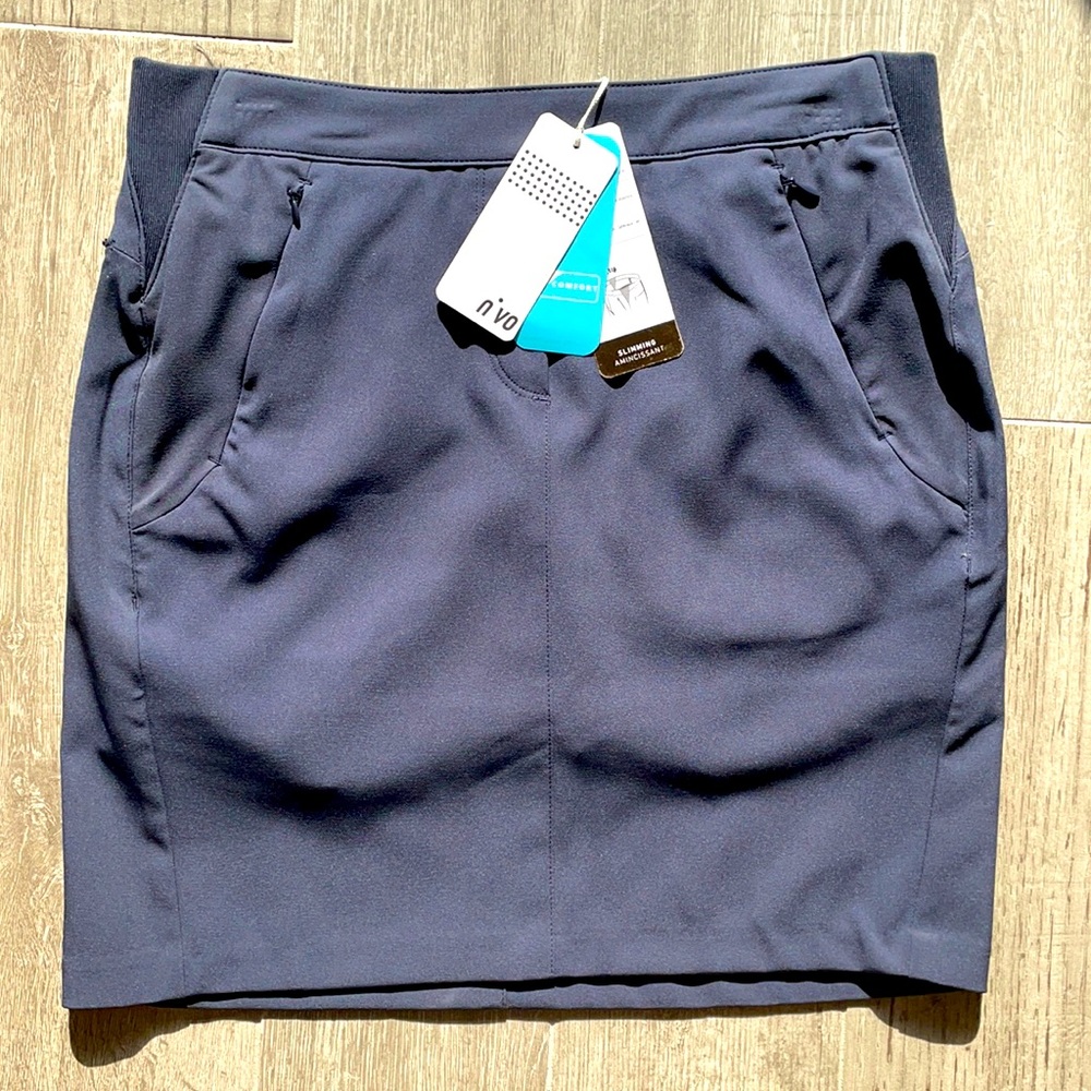 NIVO GOLF SLIMMING SPORT SKORT NWT NAVY SZ 4